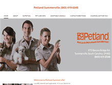 Tablet Screenshot of lowcountrypetland.com